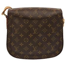 Louis Vuitton-LOUIS VUITTON Monogram Saint Cloud GM Shoulder Bag M51242 LV Auth cl827-Monogram