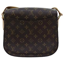 Louis Vuitton-LOUIS VUITTON Monogram Saint Cloud GM Shoulder Bag M51242 LV Auth 72341-Monogram