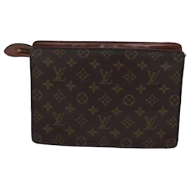 Louis Vuitton-LOUIS VUITTON Monogram Pochette Homme Clutch Bag M51795 LV Auth 71660-Monogram