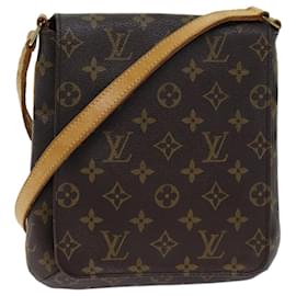 Louis Vuitton-LOUIS VUITTON Monogram Musette Salsa Long Shoulder Bag M51387 LV Auth 71705-Monogram