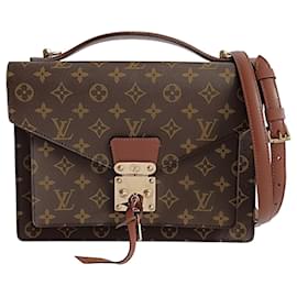 Louis Vuitton-Louis Vuitton Louis Vuitton Monceau shoulder bag-Brown