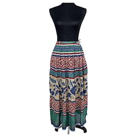 Giorgio Armani-Giorgio Armani boho maxi skirt-Multiple colors