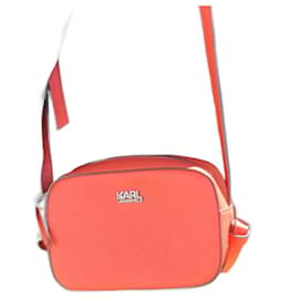 Karl Lagerfeld-Borsa a tracolla Karl Lagerfeld-Rosso