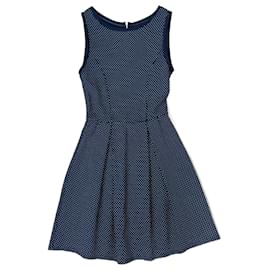 Robe à pois bleus Max & Co. Blanc Bleu