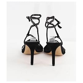 Isabel Marant-Leather Heels-Black