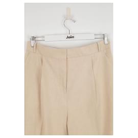 Bash-Pantalón recto beige-Beige