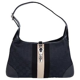 Gucci-Gucci Jackie Shoulder Bag GG Monogram-Black
