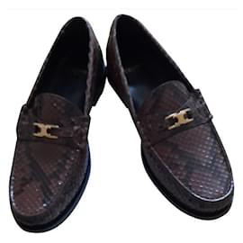 Céline Mocassins Chocolat