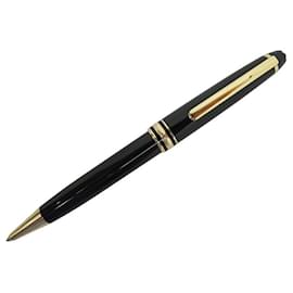 Montblanc-BOLÍGRAFO MONTBLANC MEISTERSTUCK CLASSIC MB132453 BOLÍGRAFO RESINA ORO-Negro