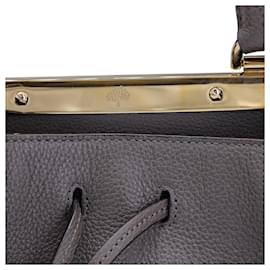 Mulberry-Mulberry Small Kensington Bag in Grey Leather-Grey