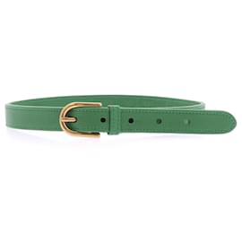Gucci-GUCCI  Belts T.cm 70 leather-Green