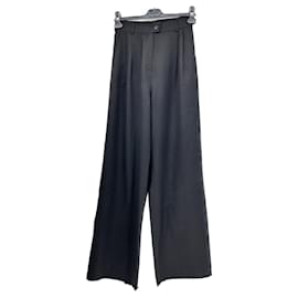 Autre Marque-NON SIGNE / UNSIGNED  Trousers T.International S Viscose-Black