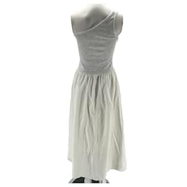 Autre Marque-NON SIGNE / UNSIGNED  Dresses T.International S Cotton-White