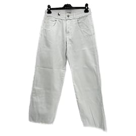 Autre Marque-Camiseta ICON Jeans.US 26 Algodão-Branco