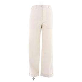 Moncler-MONCLER  Trousers T.fr 40 cotton-Beige