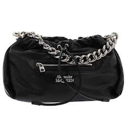 Alexander Mcqueen-ALEXANDER MCQUEEN  Handbags T.  leather-Black