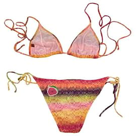 Missoni-MISSONI Bañadores T.ÉL 40 Algodón-Rosa