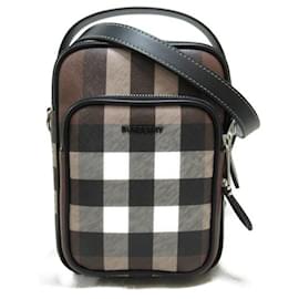 Burberry-Burberry House Check Wyatt Crossbody Bag  Canvas Crossbody Bag 8049118 in excellent condition-Other