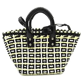 Balenciaga-Balenciaga Bistro XS Basket With Strap Others Crossbody Bag 671312 in excellent condition-Other