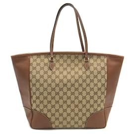 Gucci-Gucci GG Canvas Bree Tote Bag  Canvas Tote Bag 323671 in excellent condition-Other