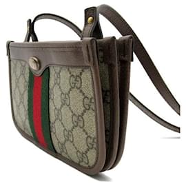 Gucci-Gucci GG Supreme Ophidia Crossbody Bag  Canvas Crossbody Bag 626000 in excellent condition-Other