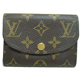 Louis Vuitton-Porta-moedas Rosalie da Louis Vuitton em lona M62361 em ótimo estado-Outro