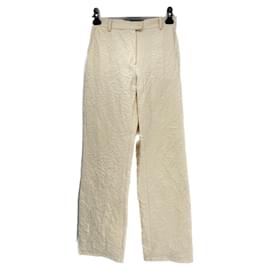 Autre Marque-NON SIGNE / UNSIGNED  Trousers T.International S Cotton-Beige