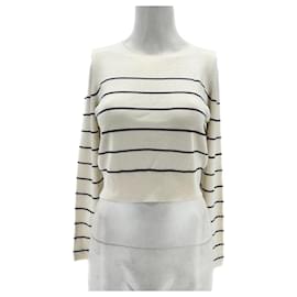 Autre Marque-LILYSILK Top T.Internazionale M Seta-Bianco