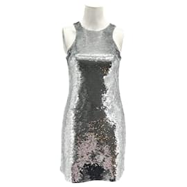 Michael Kors-MICHAEL KORS  Dresses T.International XS Glitter-Silvery