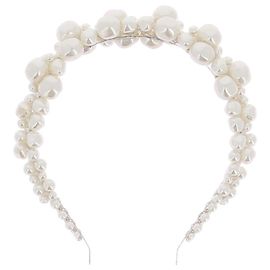 SIMONE ROCHA Haarschmuck T.  Metall Weiß