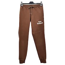 New Balance-NEW BALANCE Pantalon T.International XS Laine-Marron