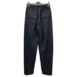 Sandro-SANDRO Pantalón T.fr 36 poliéster-Negro