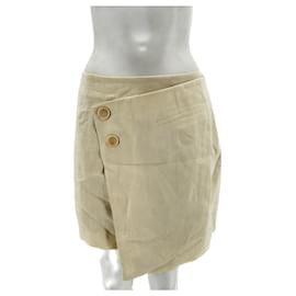 Autre Marque-NON SIGNE / UNSIGNED  Skirts T.International M Linen-Beige