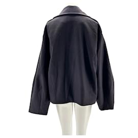 Autre Marque-NON SIGNE / UNSIGNED  Coats T.International M Wool-Black