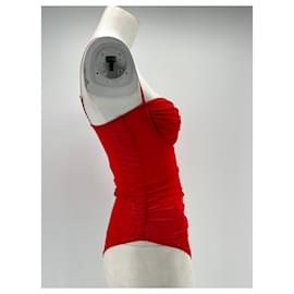 Autre Marque-CAMILLA AND MARC  Tops T.fr 34 SYNTHETIC-Red