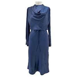 Autre Marque-LILYSILK Robes T.US 4 silk-Bleu