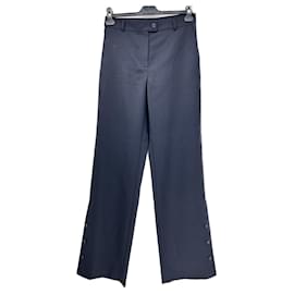 Autre Marque-NON FIRMATO / Pantaloni UNSIGNED T.Internazionale S Poliestere-Blu