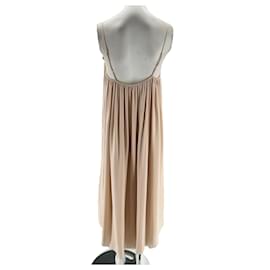 L'Agence-L'AGENCE Kleider T.US 1 Silk-Beige