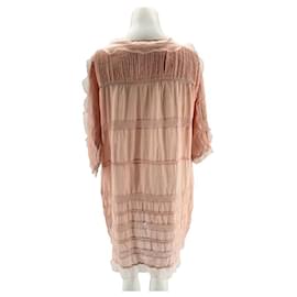 Isabel Marant-Vestidos ISABEL MARANT T.fr 38 Seda-Rosa