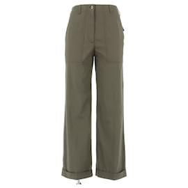 Moncler-MONCLER  Trousers T.fr 40 cotton-Khaki