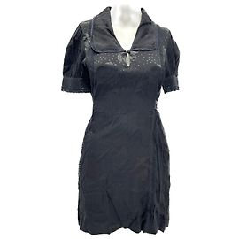 ROUJE Kleider T.fr 36 Viscose Schwarz