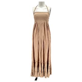 FREE PEOPLE Robes T.International S Polyester Marron