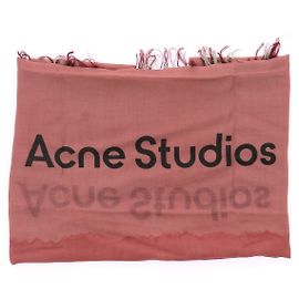 Bufandas Acne Studios T. Algodón Rosa