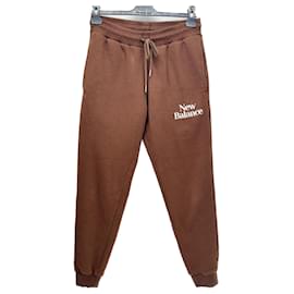 New Balance-NEW BALANCE Pantalon T.International S Laine-Marron