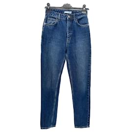 Autre Marque-NICHT SIGN / UNSIGNED Jeans T.fr 36 Baumwolle-Blau