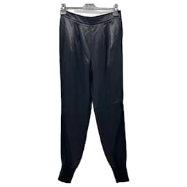 Autre Marque-NON SIGNE / UNSIGNED  Trousers T.International S Silk-Black