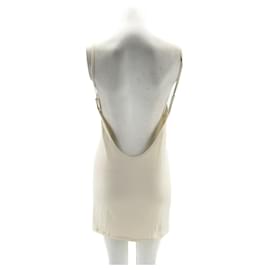 Autre Marque-NICHT SIGN / UNSIGNED Kleider T.Internationale S-Baumwolle-Weiß