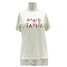 Tara Jarmon-TARA JARMON Camisetas.Internacional M Algodón-Blanco