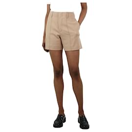 Chloé-Shorts com costura bege - tamanho UK 6-Outro