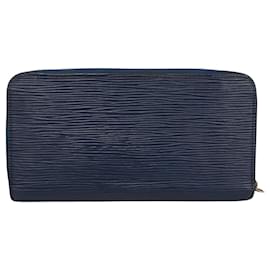 Louis Vuitton-Louis Vuitton Zippy Wallet-Navy blue